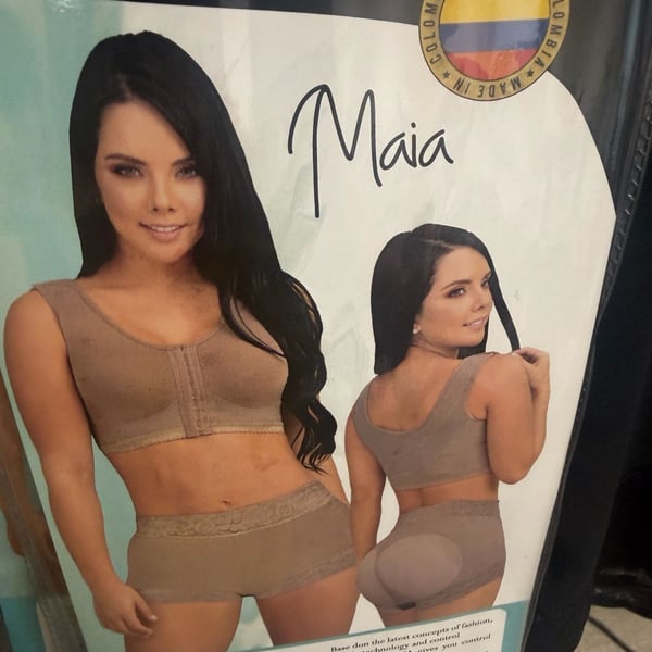 Silueta Latina Maia Short Cachetero Shapewear Set Size S