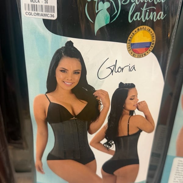 Silueta Latina Gloria Latex Waist Trainer Cinturilla Size 36