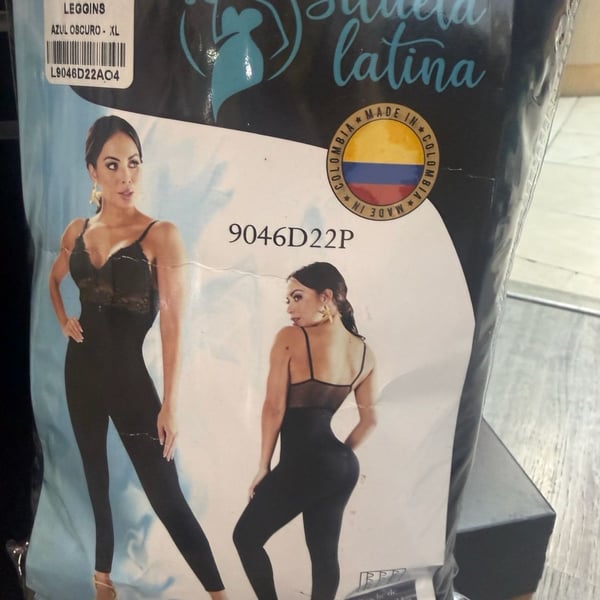 Silueta Latina Shapewear Leggings 9046D22P Size XL