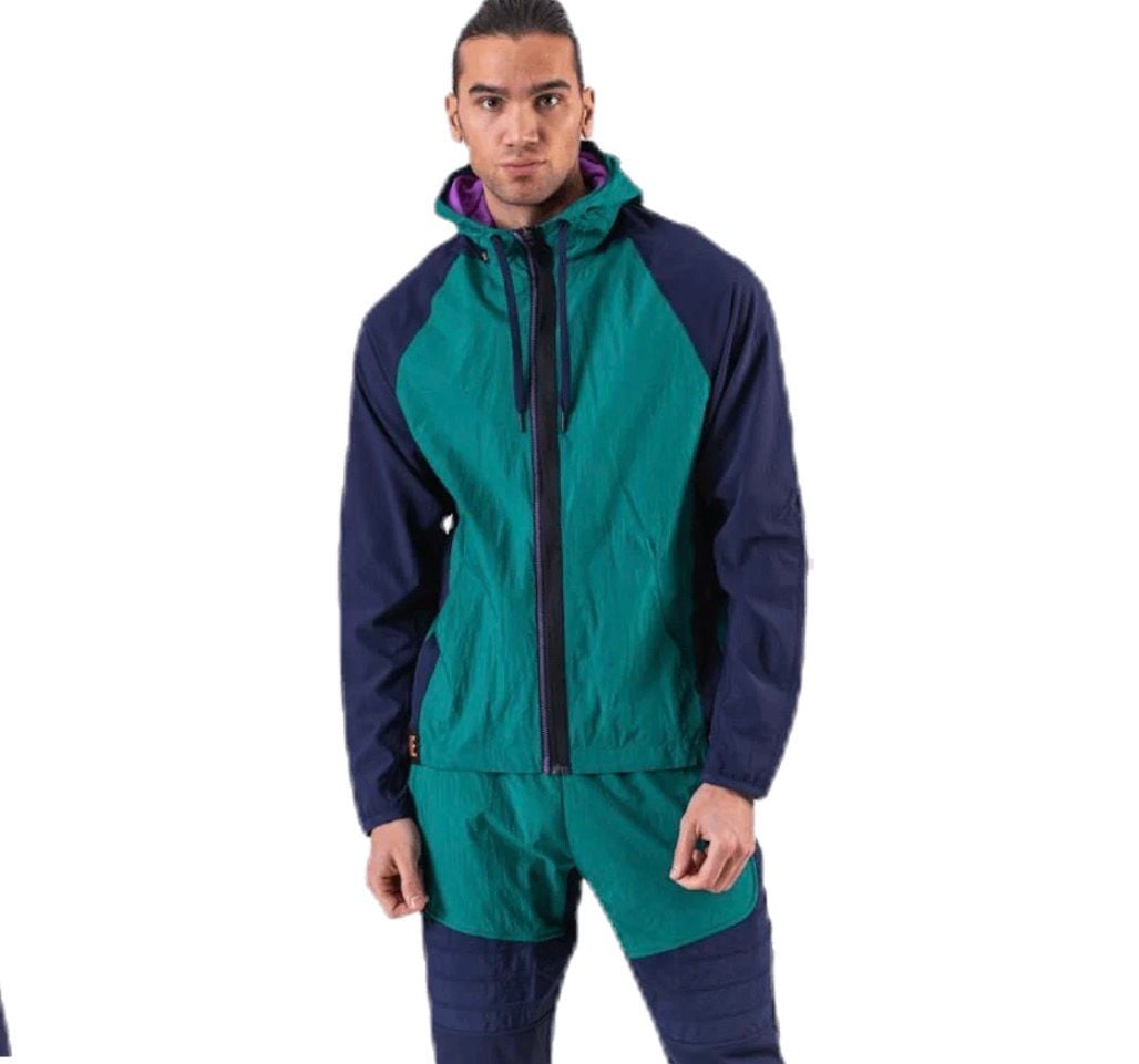 Nike Dri-Fit Retro Colorblock Windbreaker Jacket Size Mens Small 4