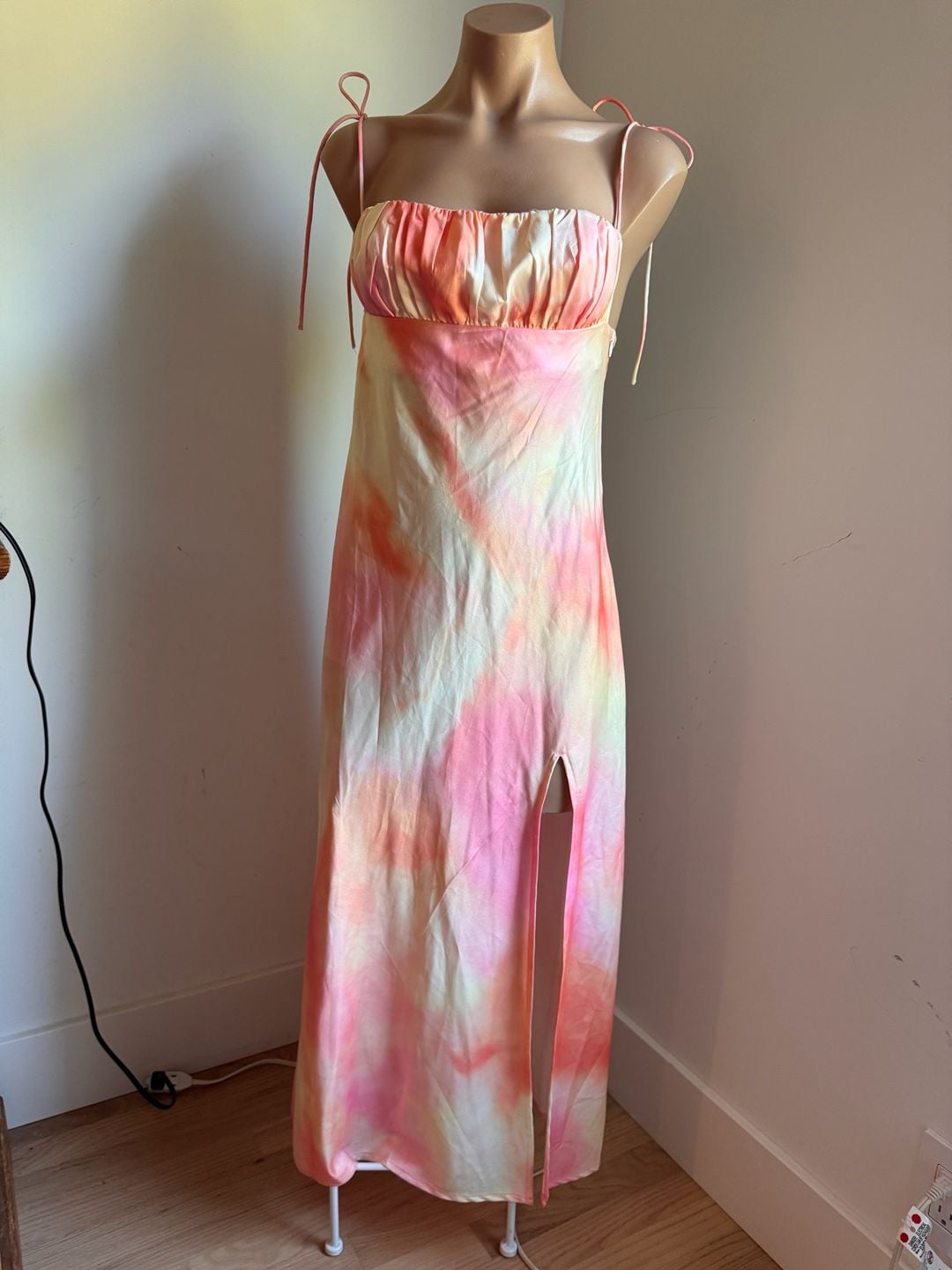 Like New Princess Polly - Carsa Tie Dye Midi Summer Dress, US 6 2