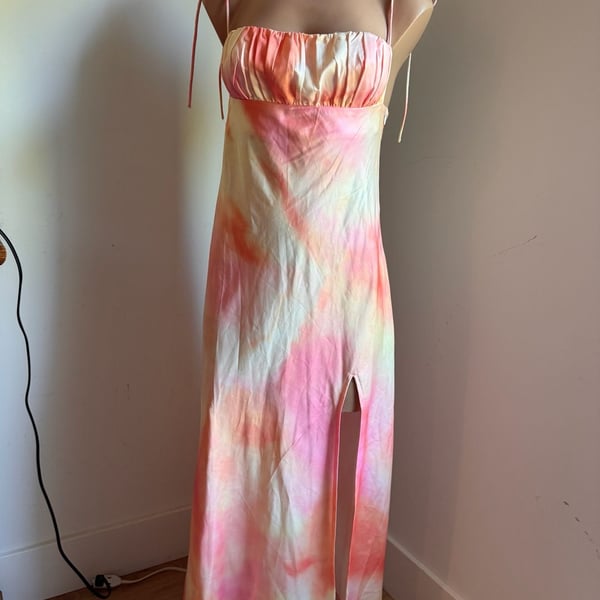 
Like New Princess Polly - Carsa Tie Dye Midi Summer Dress, US 6