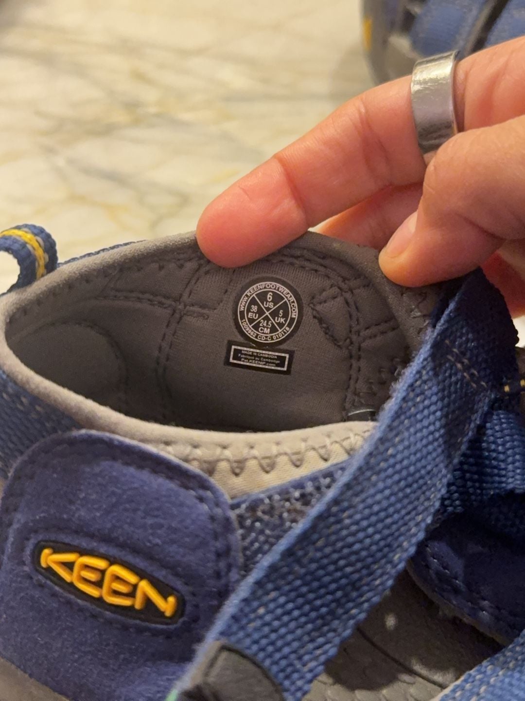 Keen Newport H2 Water Sandals Blue Size 6 US 9