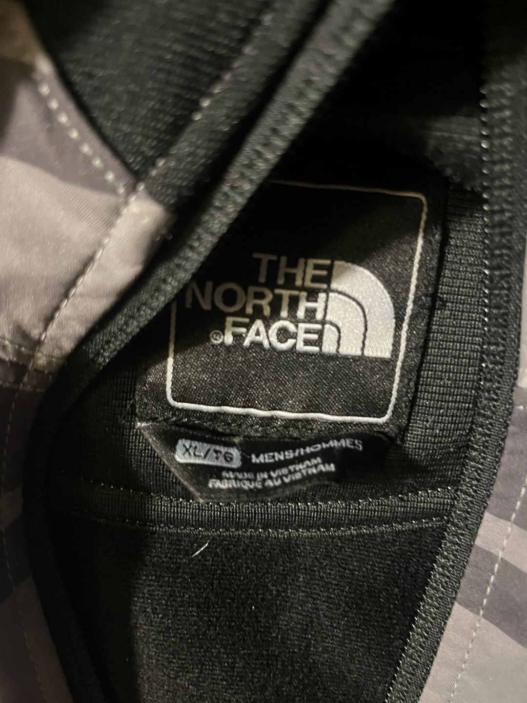 The North Face Plaid Full Zip Hoodie Jacket Men's XL 3