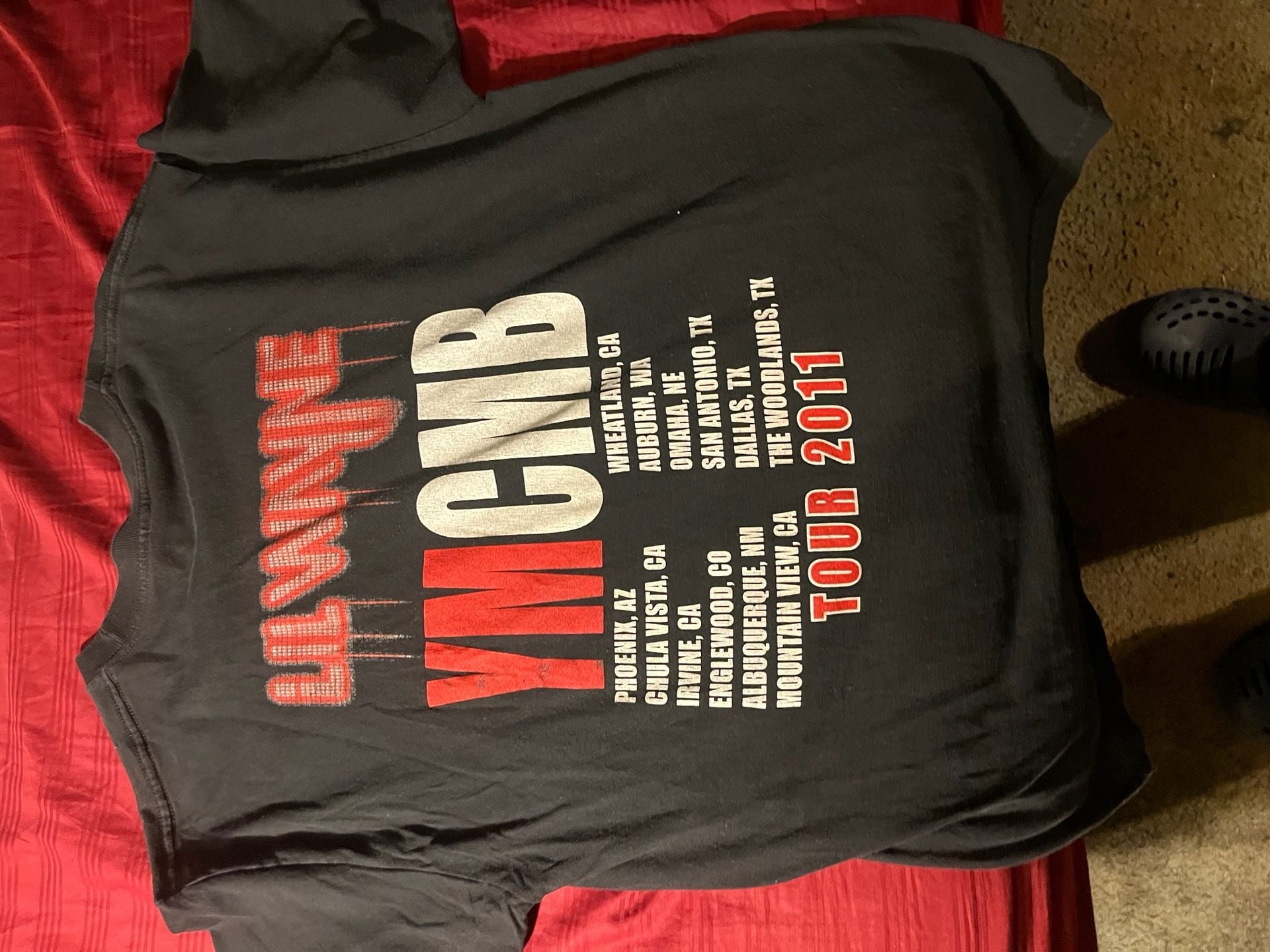 Vintage 2011 Lil Wayne YMCMB Tour Graphic T-Shirt 3