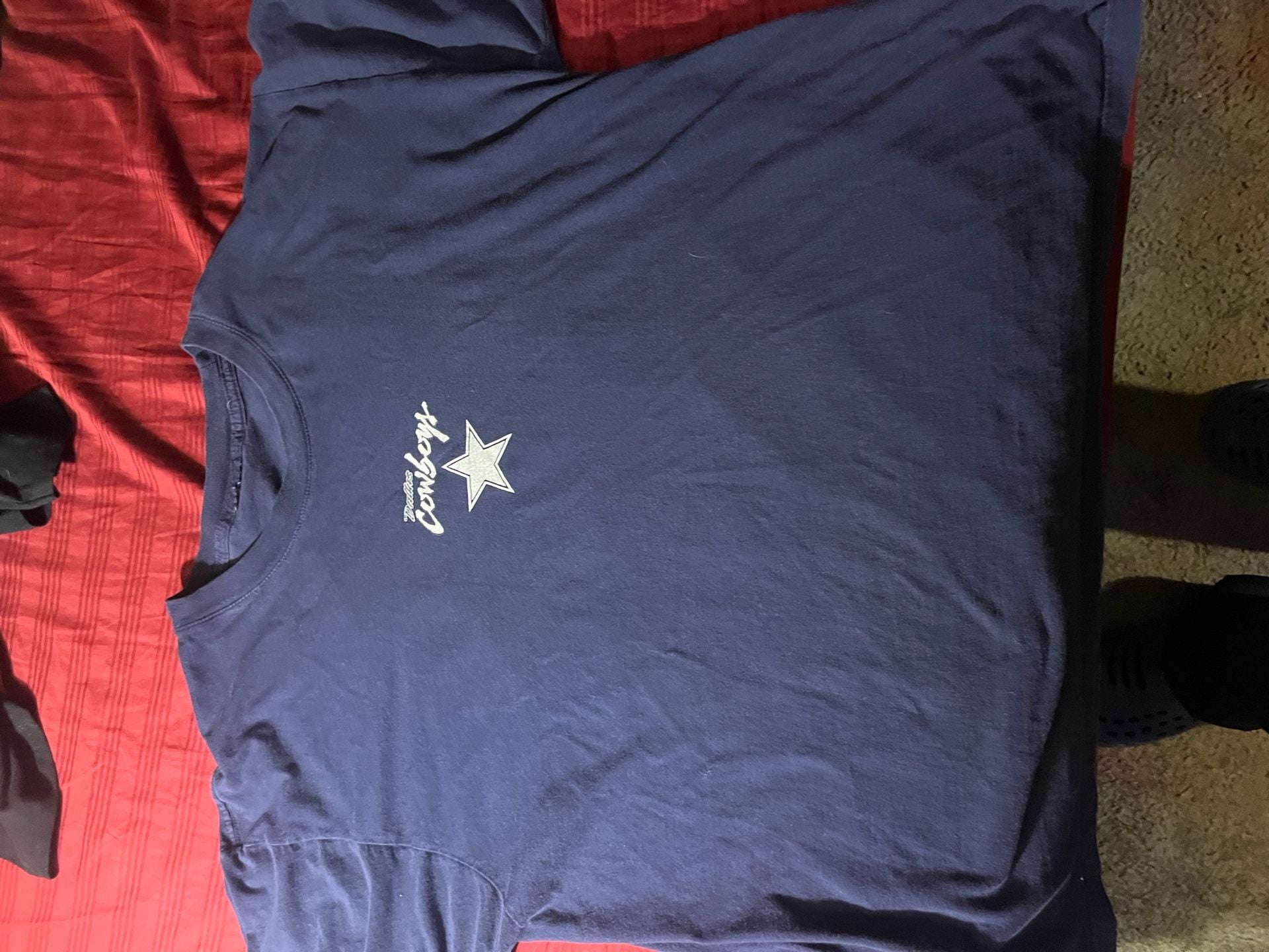 Dallas Cowboys 5-Time Super Bowl Champions Graphic T-Shirt Navy 1