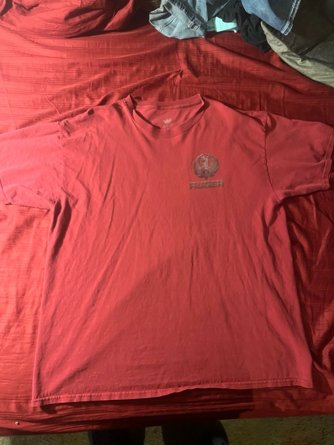 2a Ruger Logo Graphic T-Shirt Red 1