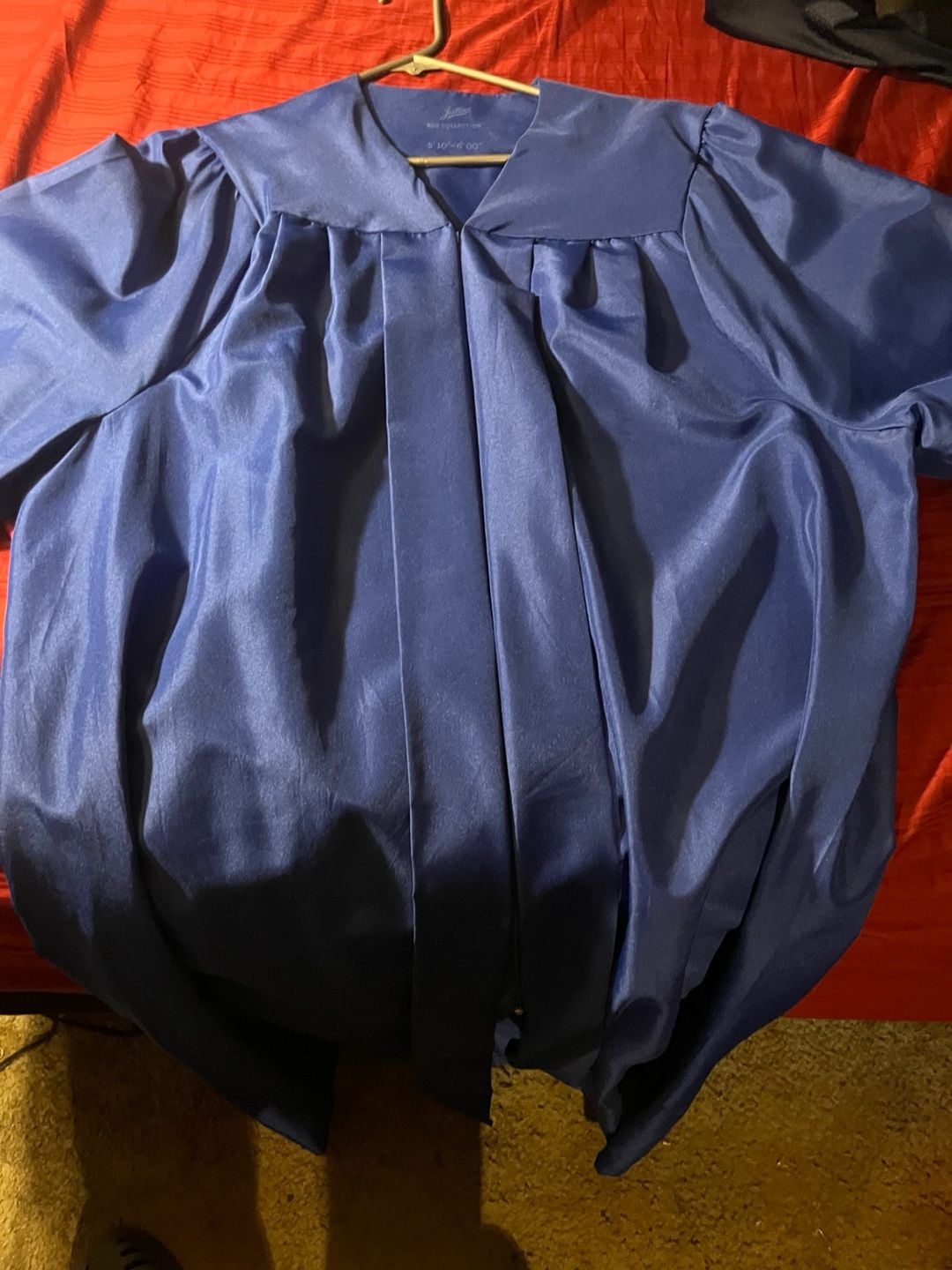 Jostens BDG Collection Graduation Gown Royal Blue Size 5'10"-6'00" 1