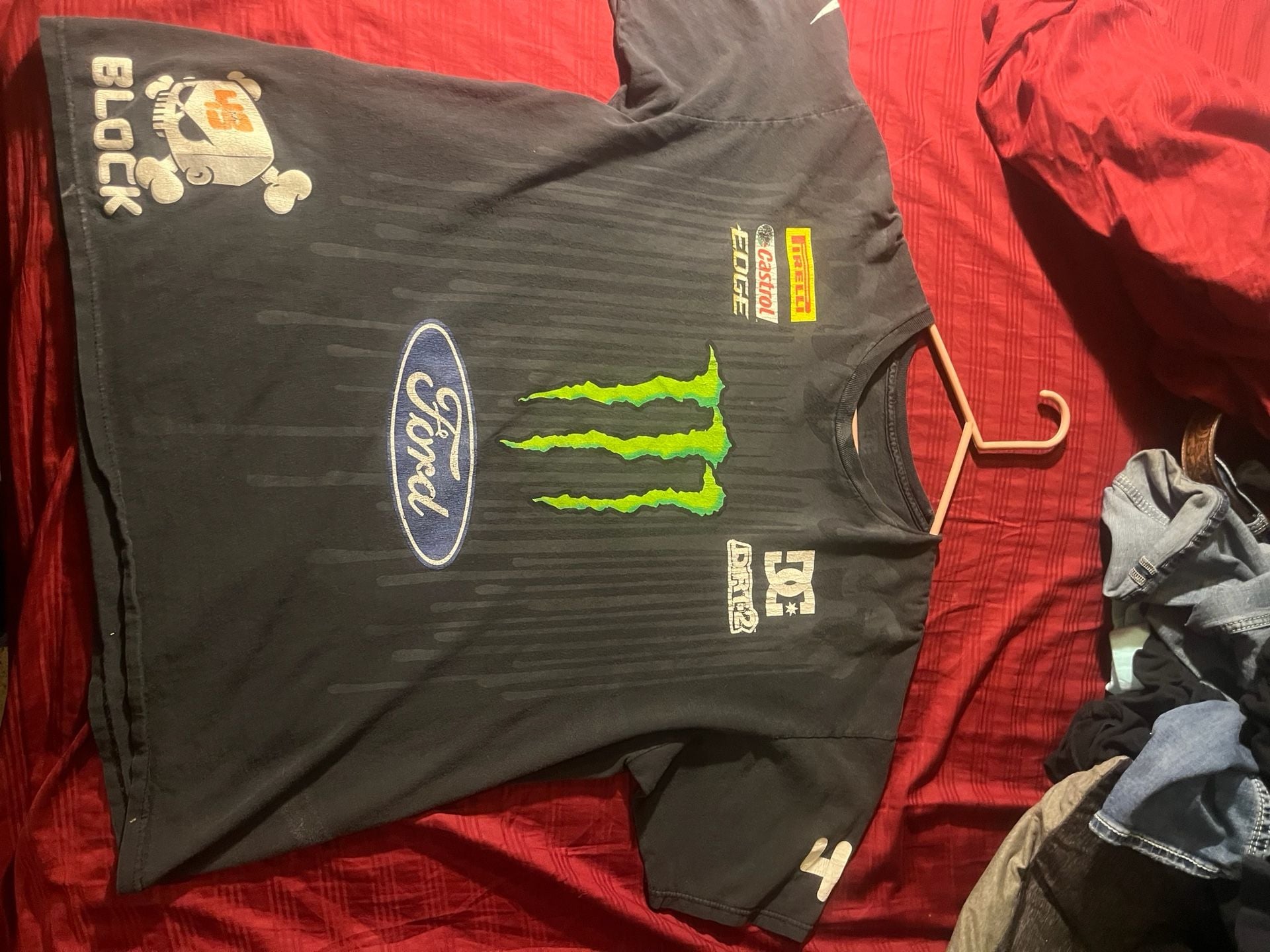 DC Shoes Ken Block 43 Monster Energy Ford Racing T-Shirt 1