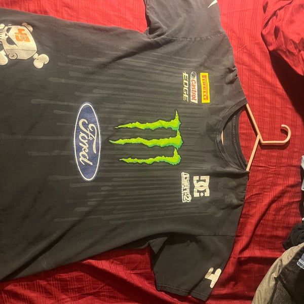 DC Shoes Ken Block 43 Monster Energy Ford Racing T-Shirt