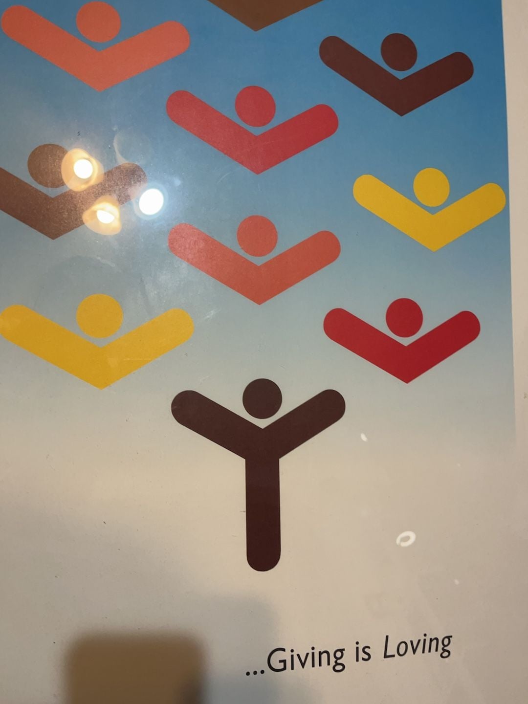 Vintage 1986 National Philanthropy Day Giving is Loving Poster 5