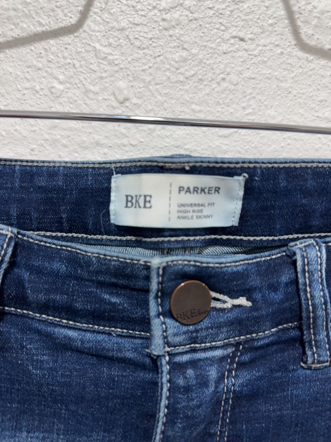 BKE Parker Ankle Skinny Stretch Raw Cuff Jeans Men's Size 30 3