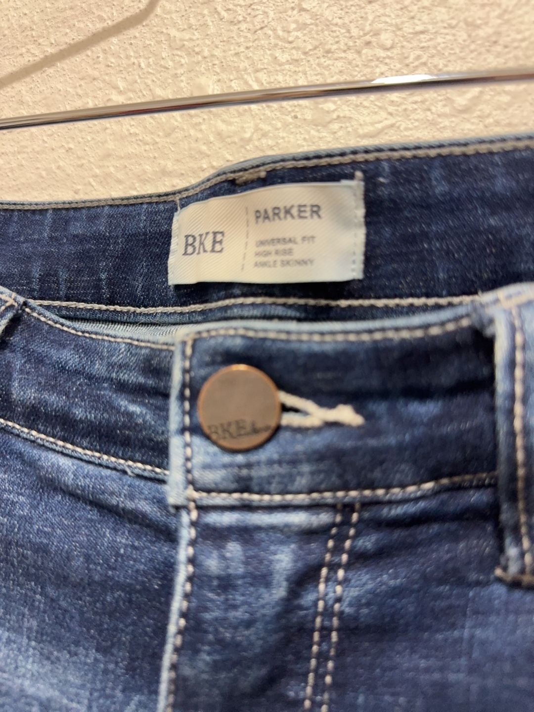 BKE Parker Ankle Skinny Stretch Raw Cuff Jeans Men's Size 30 4