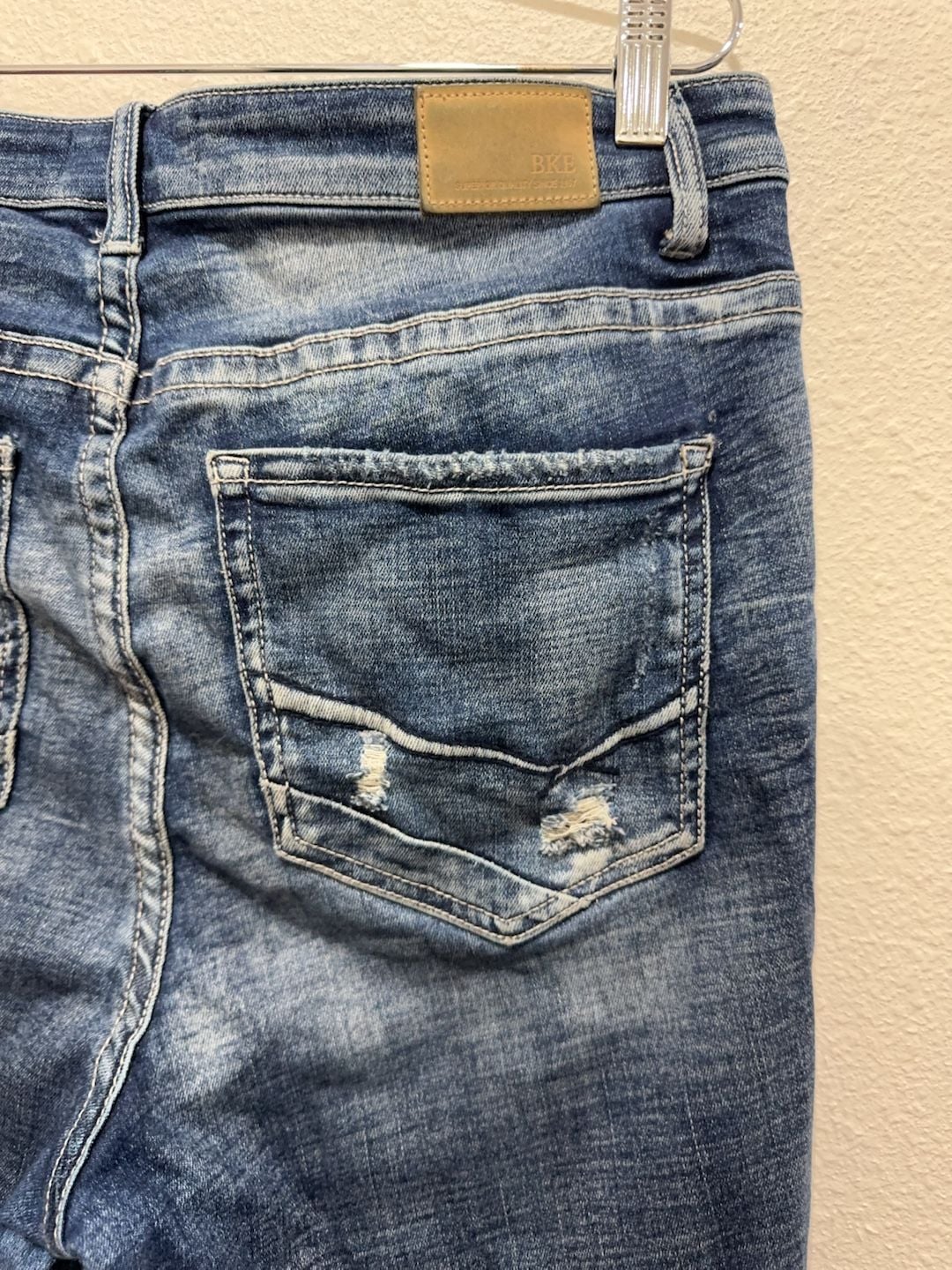 BKE Parker Ankle Skinny Stretch Raw Cuff Jeans Men's Size 30 7