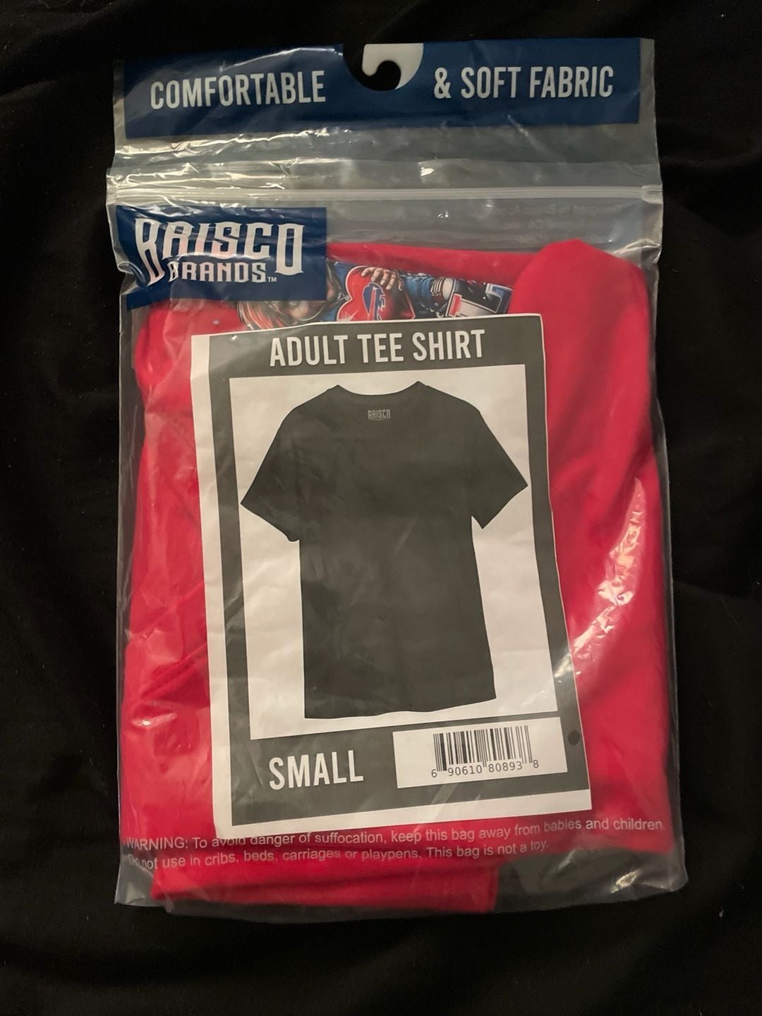 Fruit of the Loom Ladies Chucky Buffalo Bills Graphic V-Neck T-Shirt Size Small 3