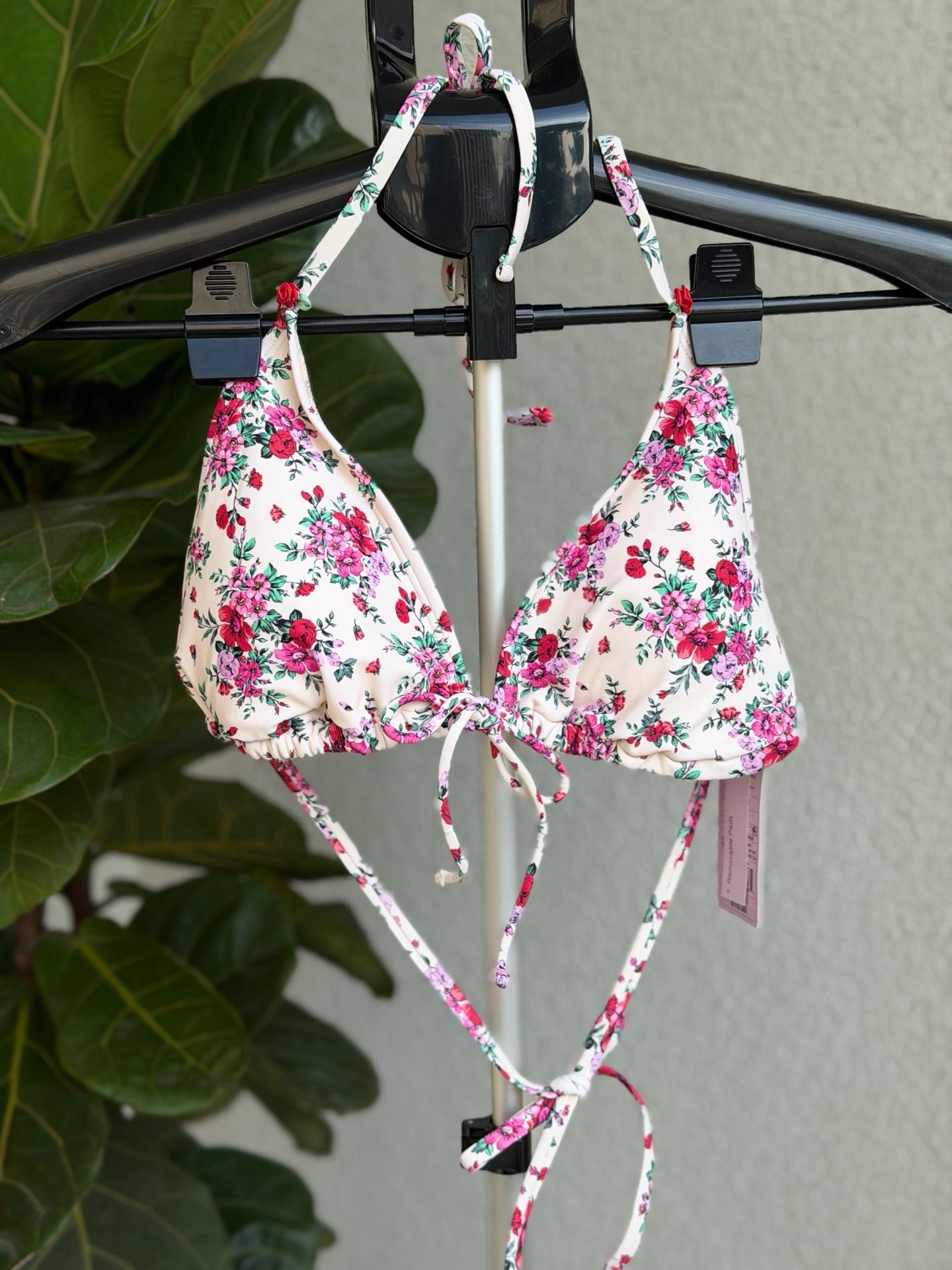 Wild Fable Floral Print Bikini Top Size M (8-10) 2