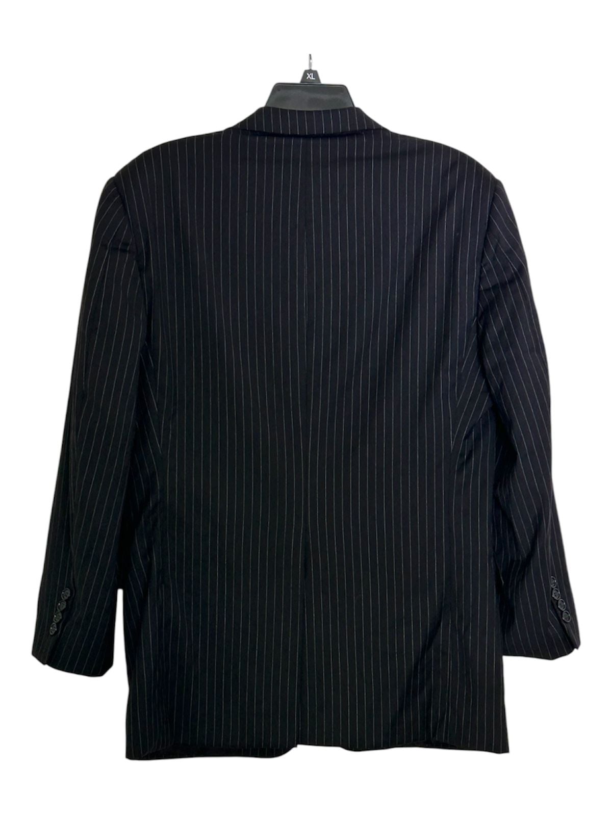 Hickey Freeman 100% Worsted Wool Pinstripe Suit 38 SHT 2