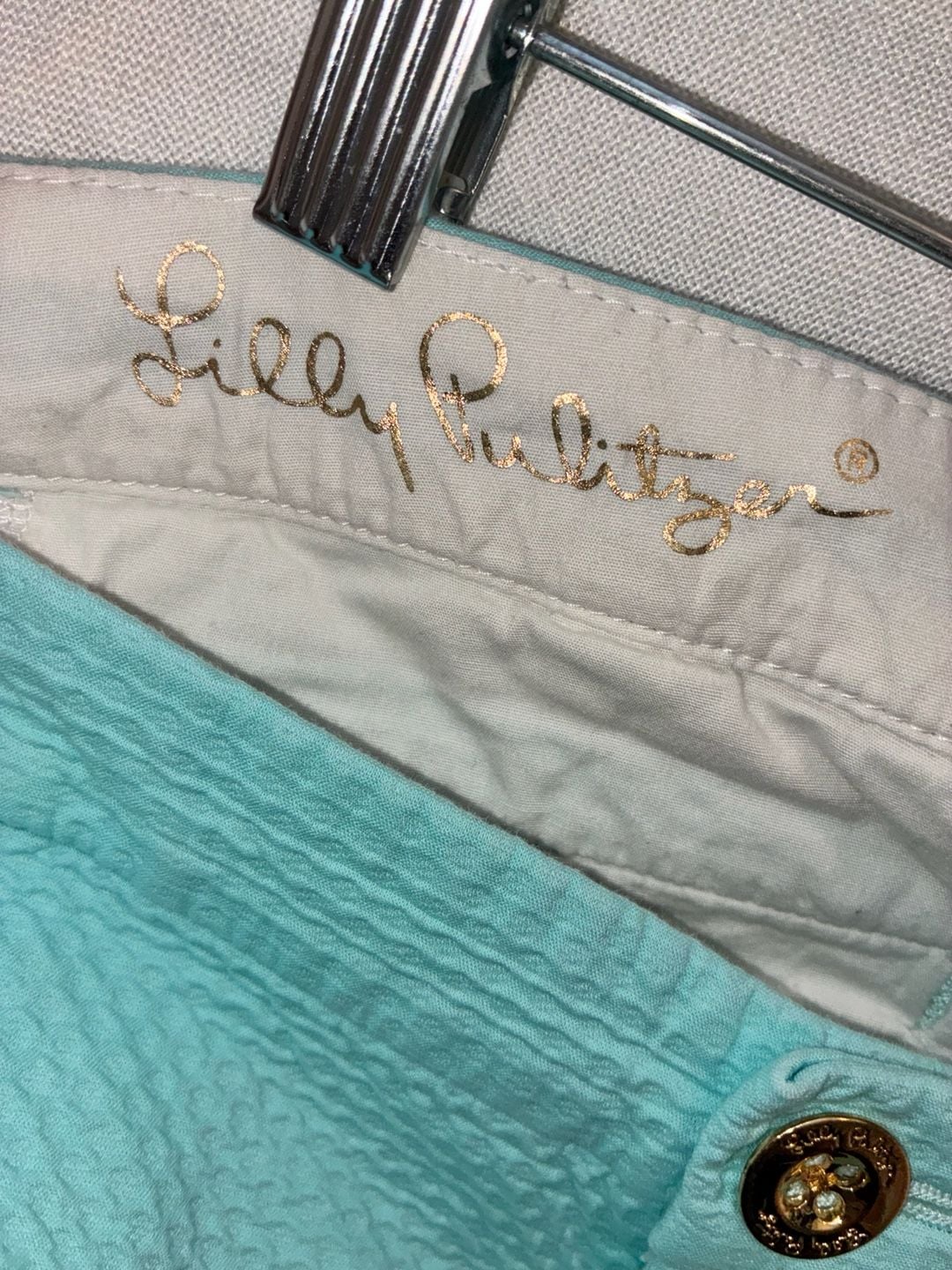 Lilly Pulitzer The Buttercup Stretch Scalloped Shorts Size 0 6