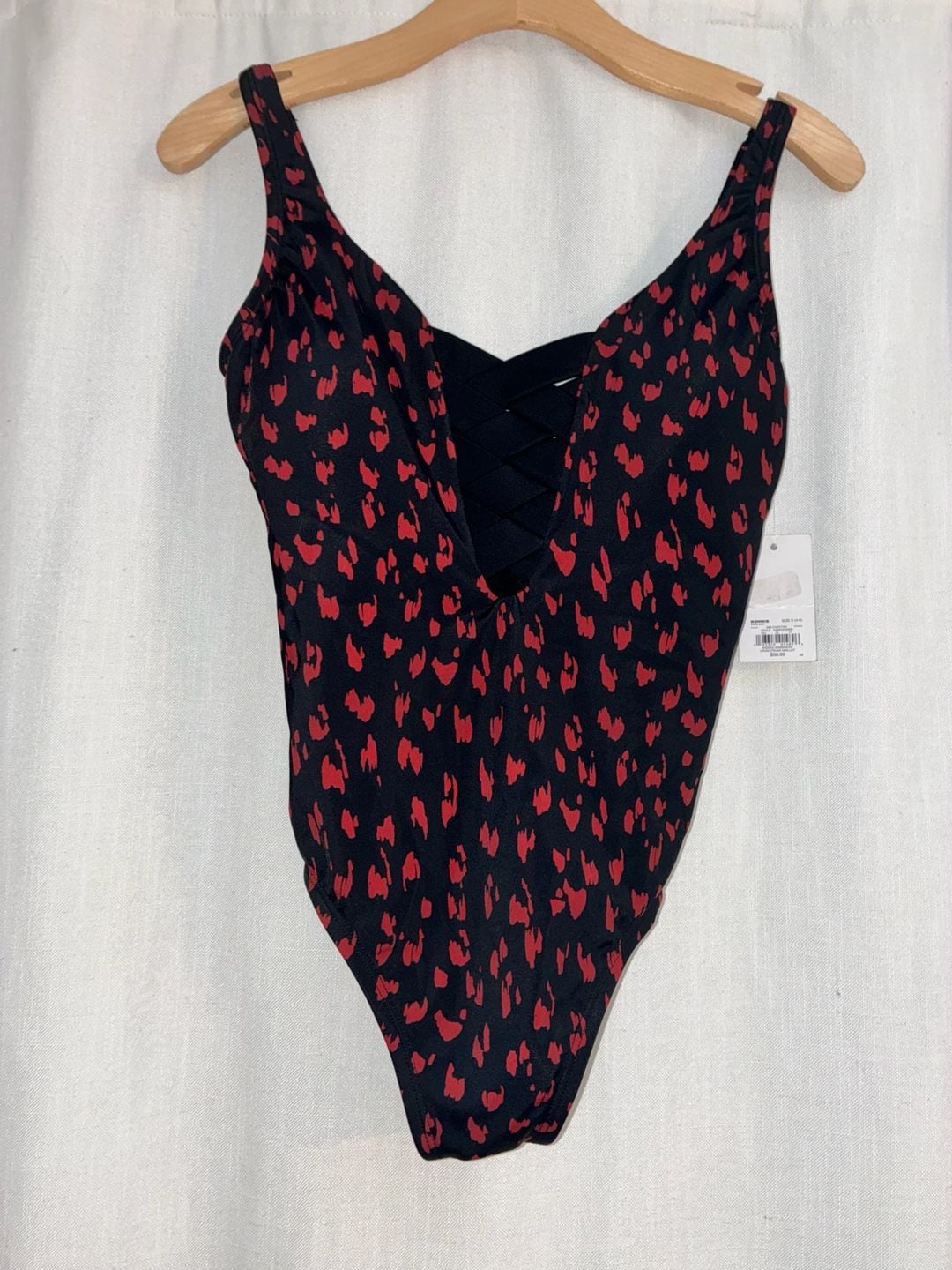 Apt. 9 Misses Swimwear Criss Cross Maillot Size S (4-6) 2