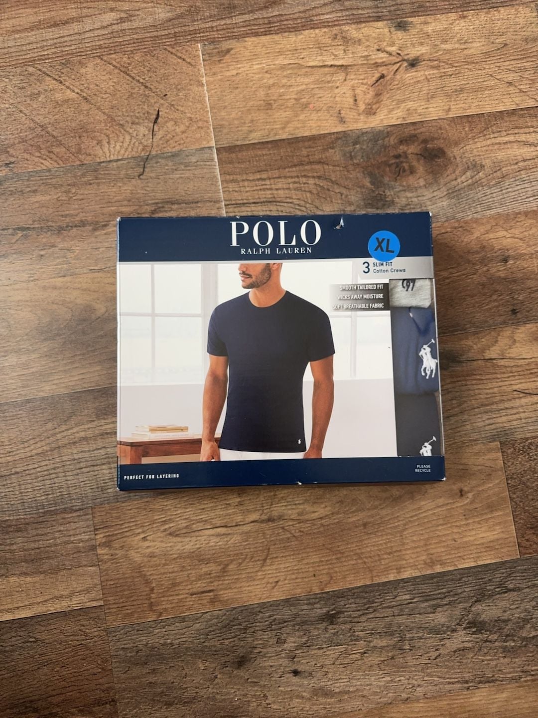 Polo Ralph Lauren 3-Pack Slim Fit Cotton Crew Neck T-Shirts XL 1