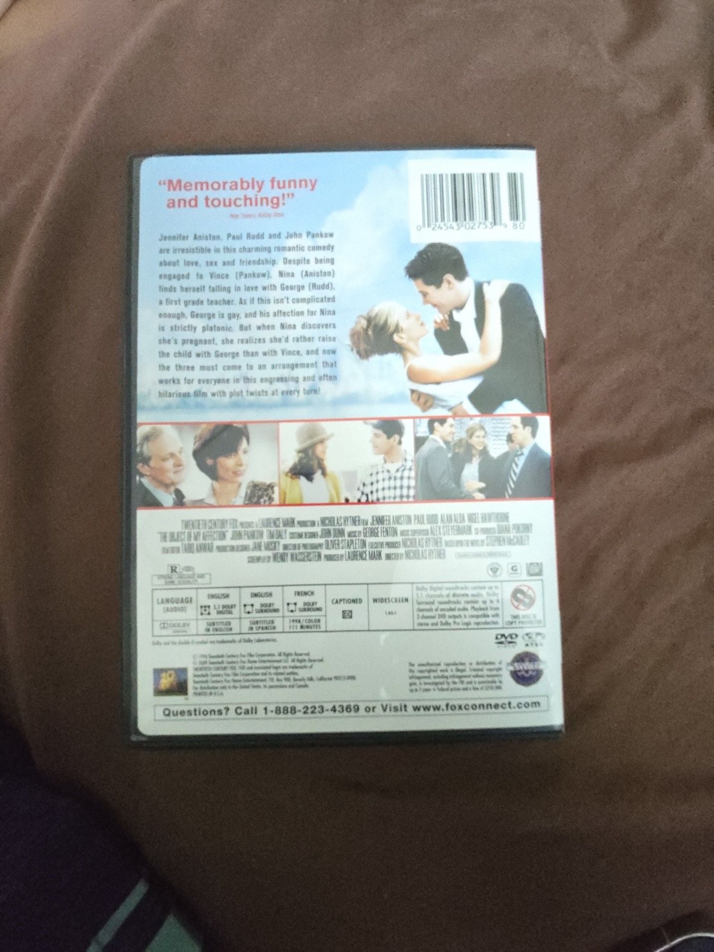 The Object of My Affection DVD (1998) 4