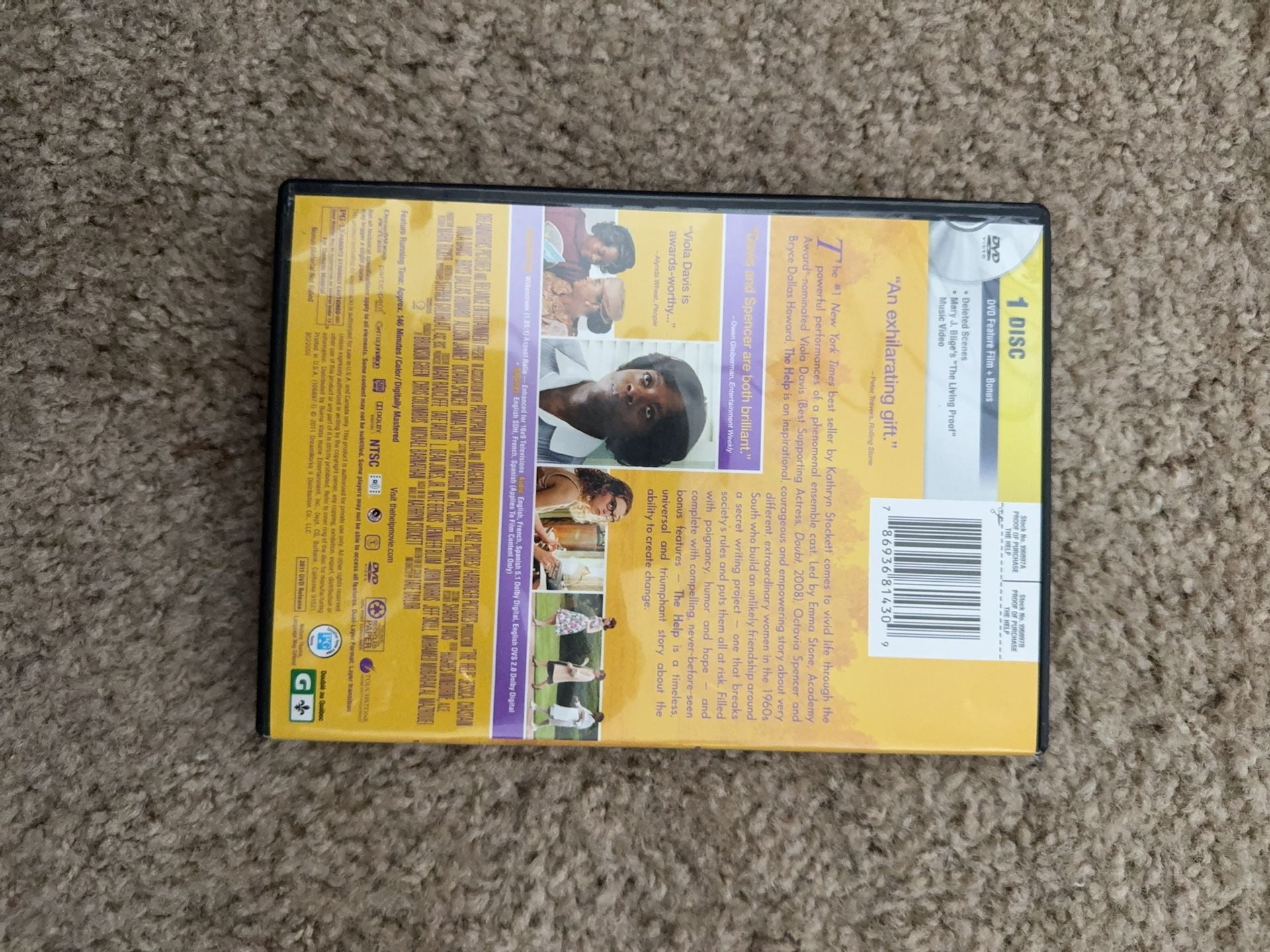 The Help (DVD, 2011) 4