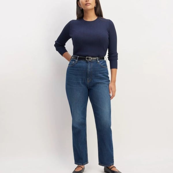 Everlane Cheeky Hourglass Jean 28R,NWT