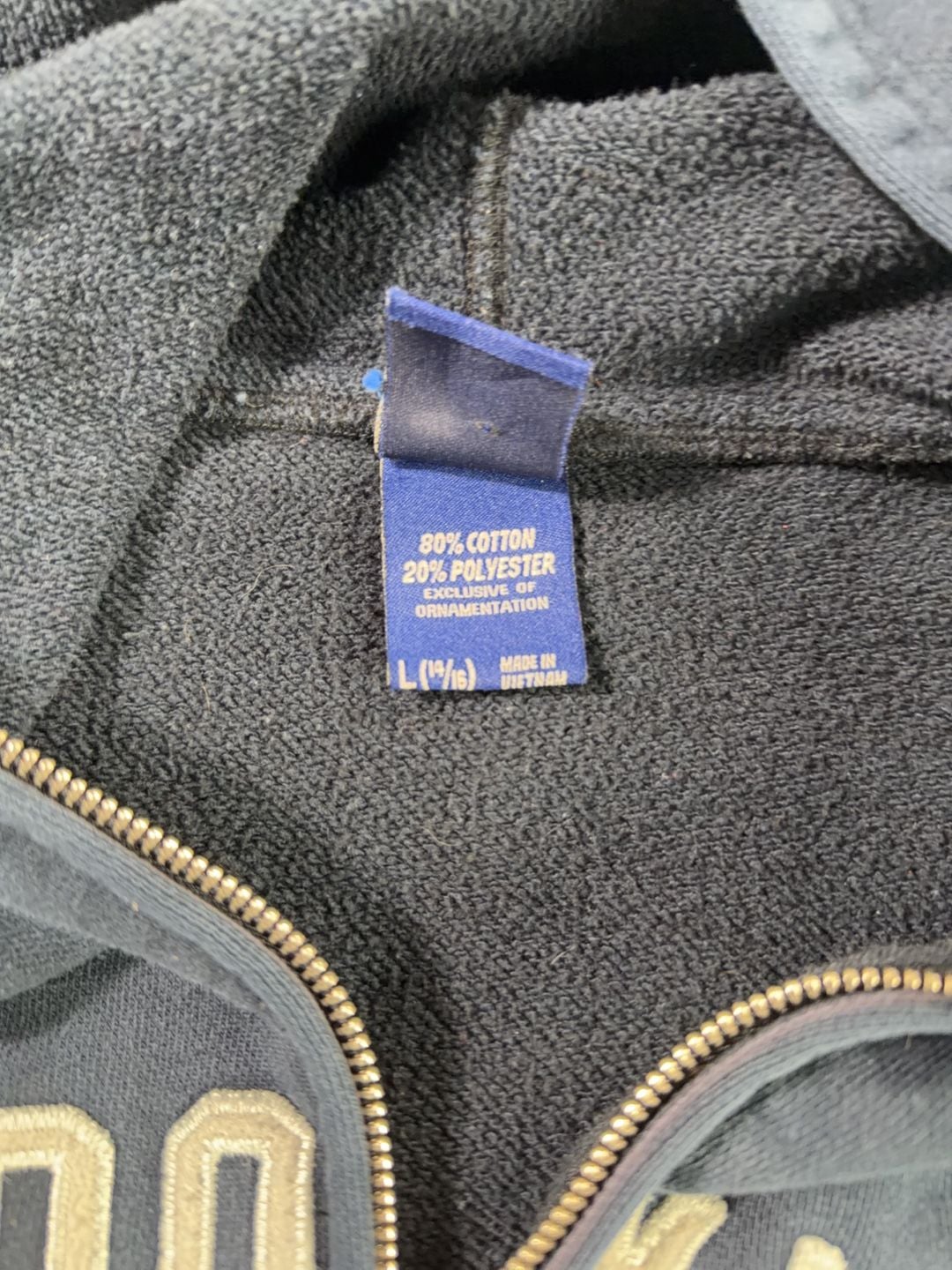 Blue Marlin Brooklyn Royal Giants 1917 Zip-Up Hoodie Size L (14/16) 8