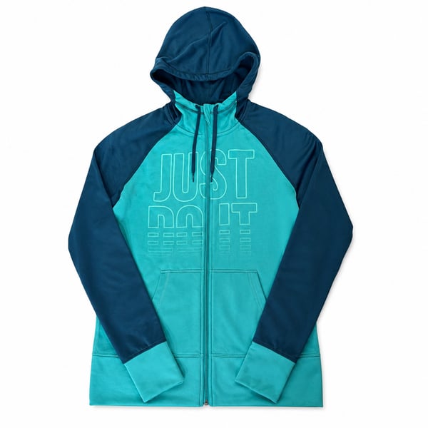 Nike Therma-Fit Just Do It Full Zip Hoodie Size M