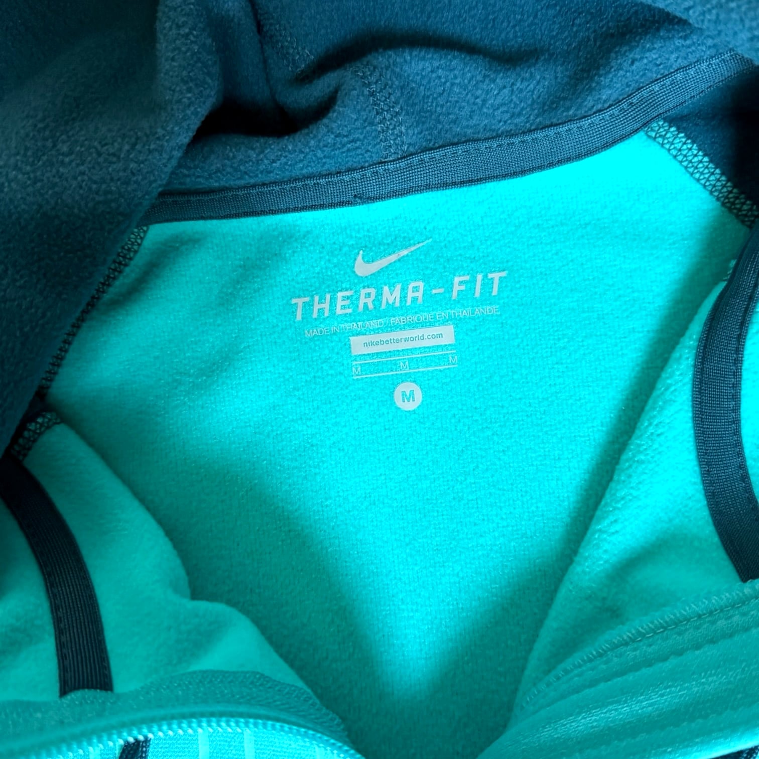 Nike Therma-Fit Just Do It Full Zip Hoodie Size M 7