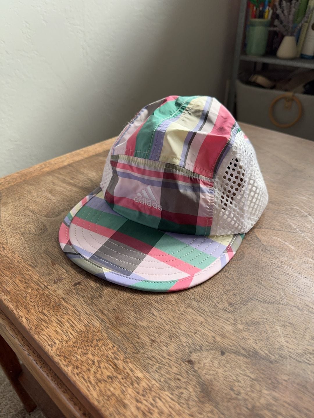 Adidas x Noah Plaid 5-Panel Mesh Back Hat 1