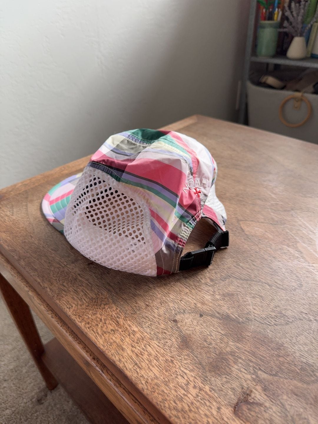 Adidas x Noah Plaid 5-Panel Mesh Back Hat 3