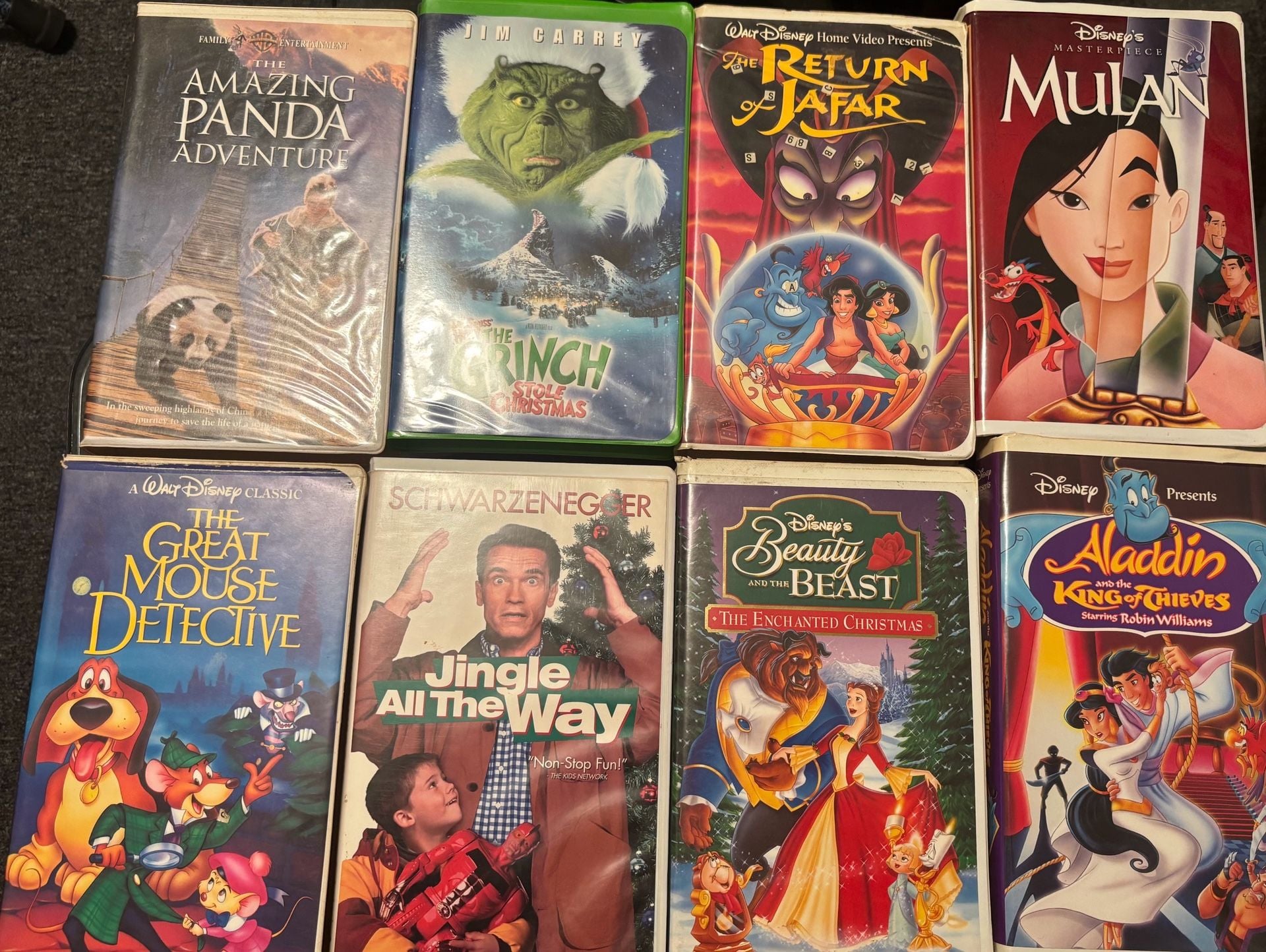 Assorted Vintage and Disney VHS Movies willing to sell lots and individual prices vary and starting at $20 each 4