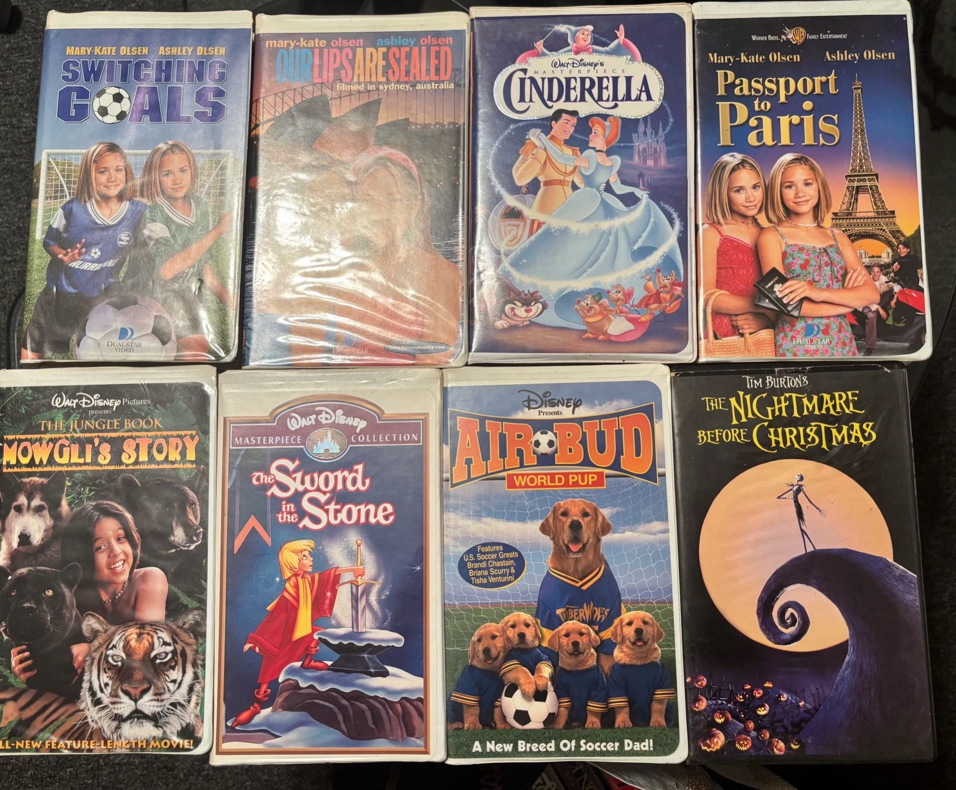 Assorted Vintage and Disney VHS Movies willing to sell lots and individual prices vary and starting at $20 each 5