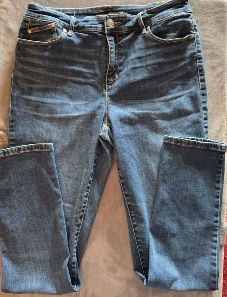 Chico's The Platinum Legging Jeans Size 1 3