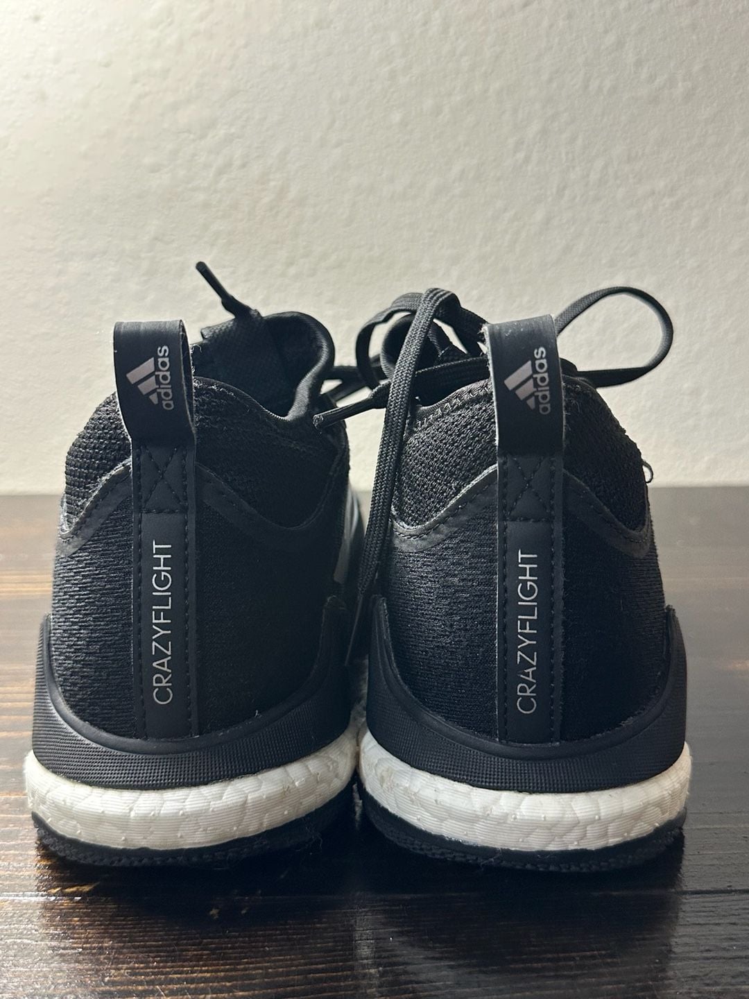 Adidas Crazyflight Volleyball Shoes Black Size 6.5 Women 9