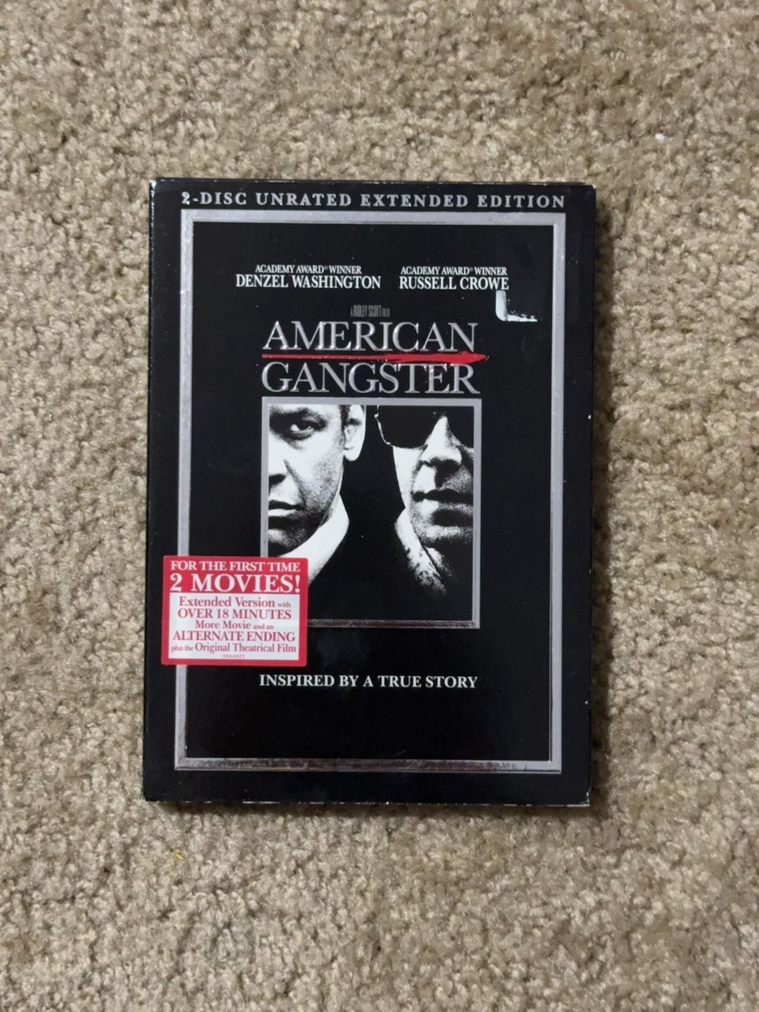 American Gangster Blu-ray, R-rated and Unrated Versions 1