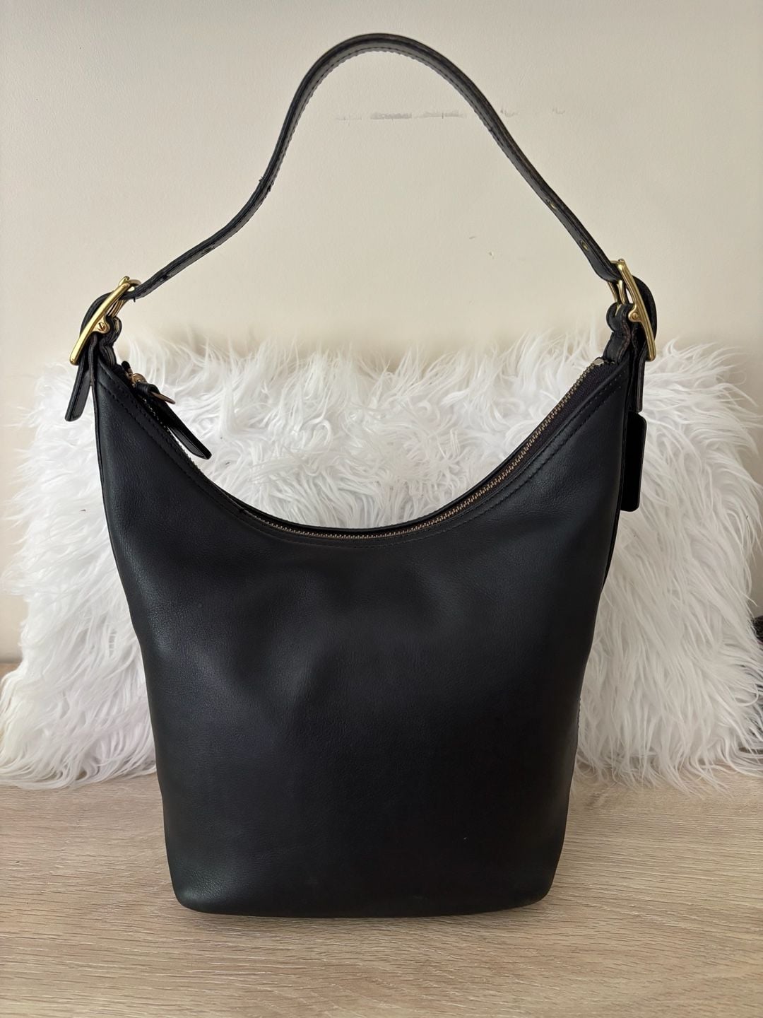 Vintage Coach Legacy 9823 Black Leather 2