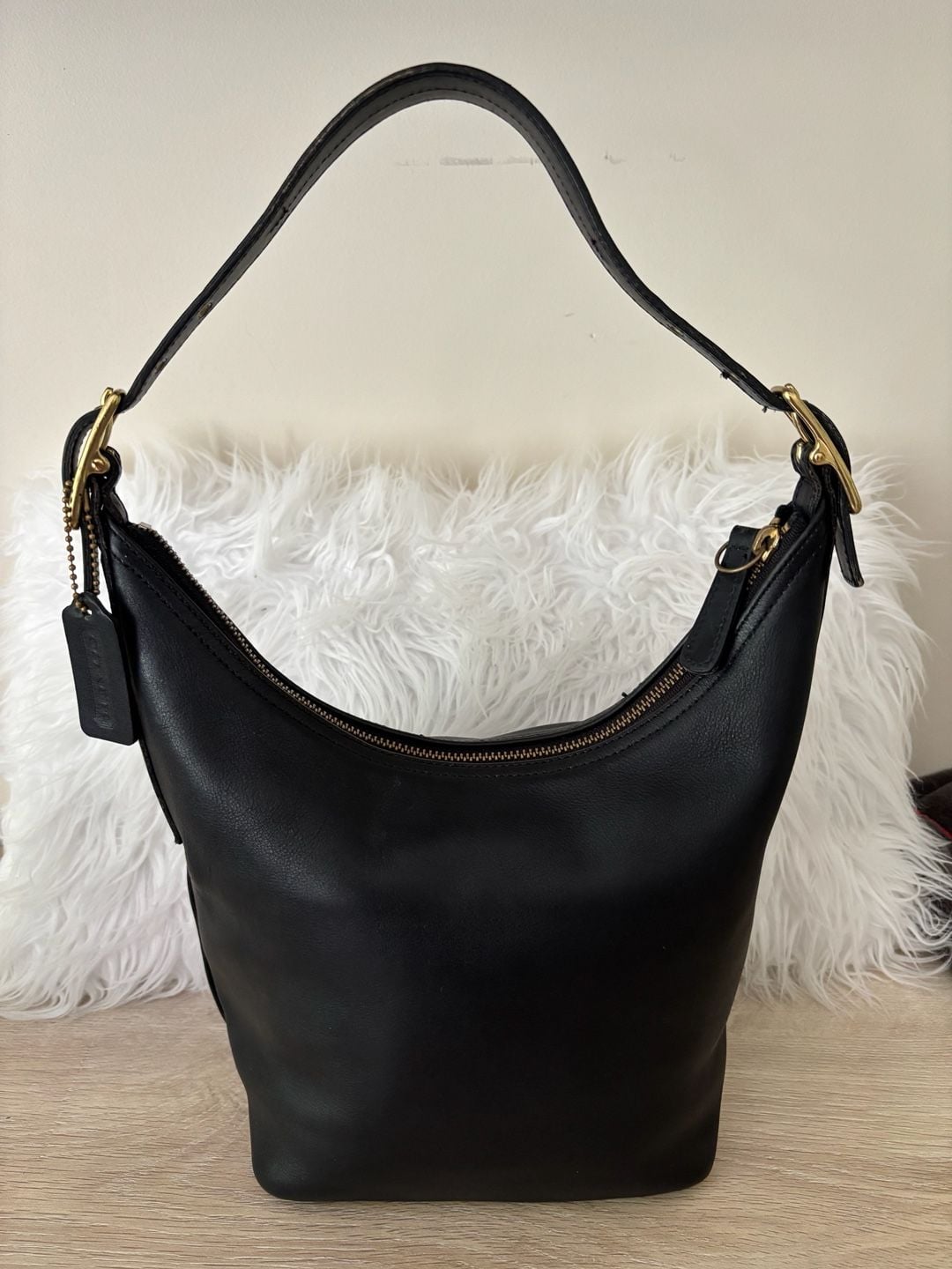 Vintage Coach Legacy 9823 Black Leather 3