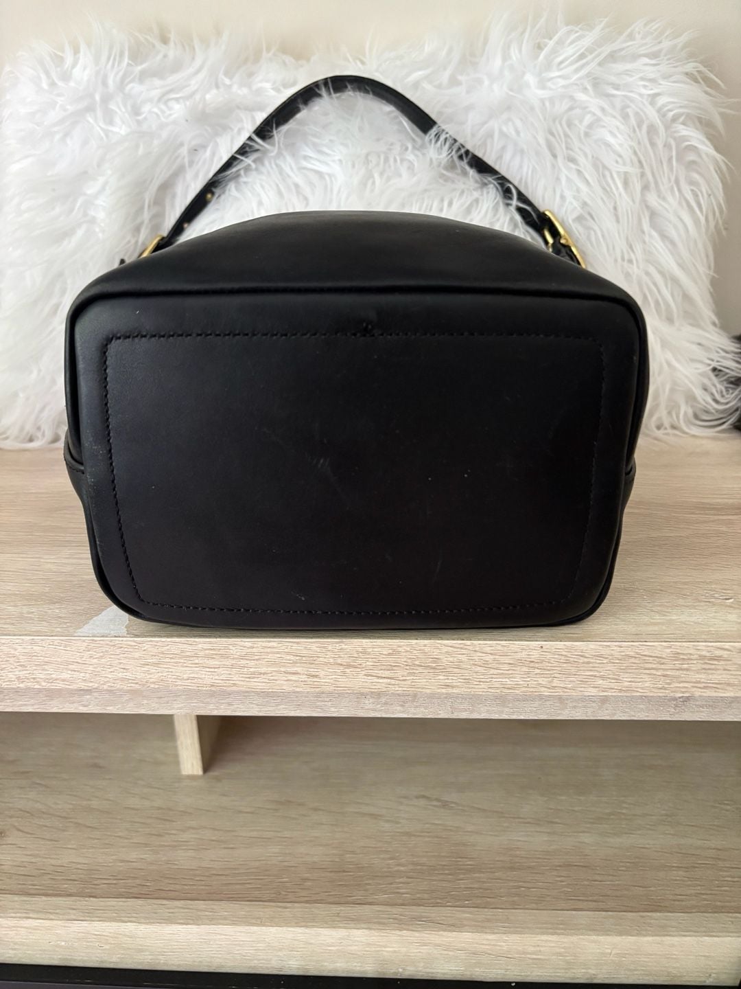 Vintage Coach Legacy 9823 Black Leather 4