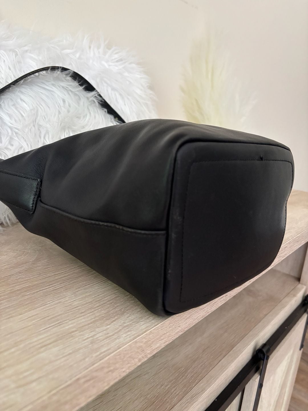 Vintage Coach Legacy 9823 Black Leather 6