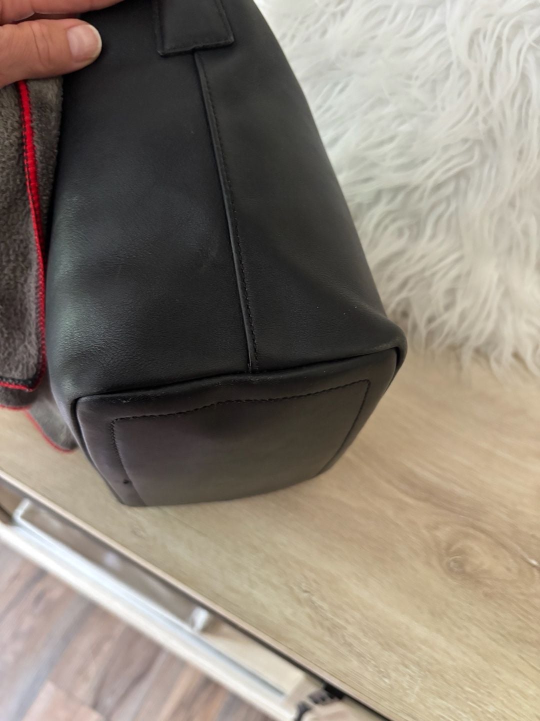 Vintage Coach Legacy 9823 Black Leather 10