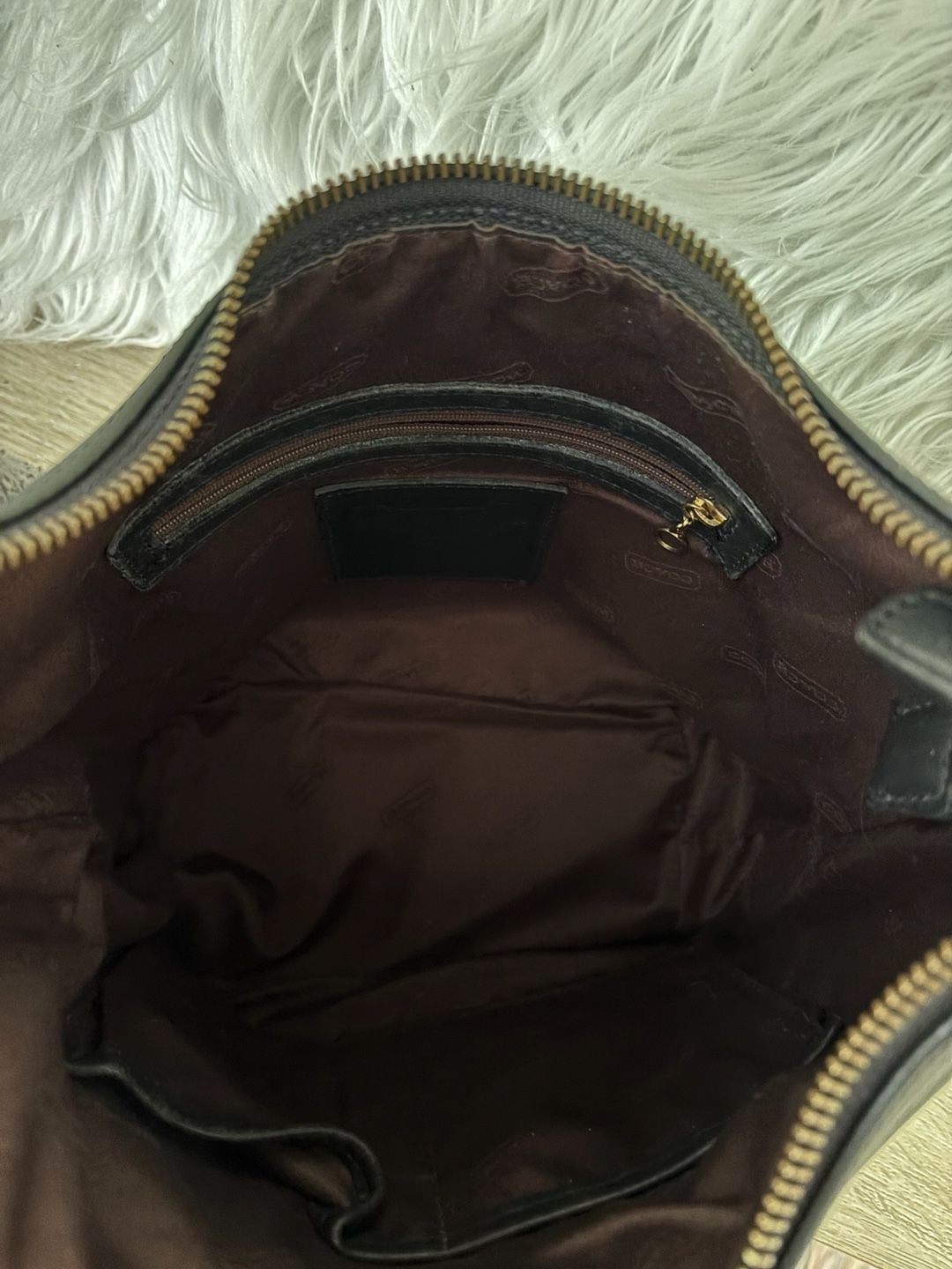 Vintage Coach Legacy 9823 Black Leather 12