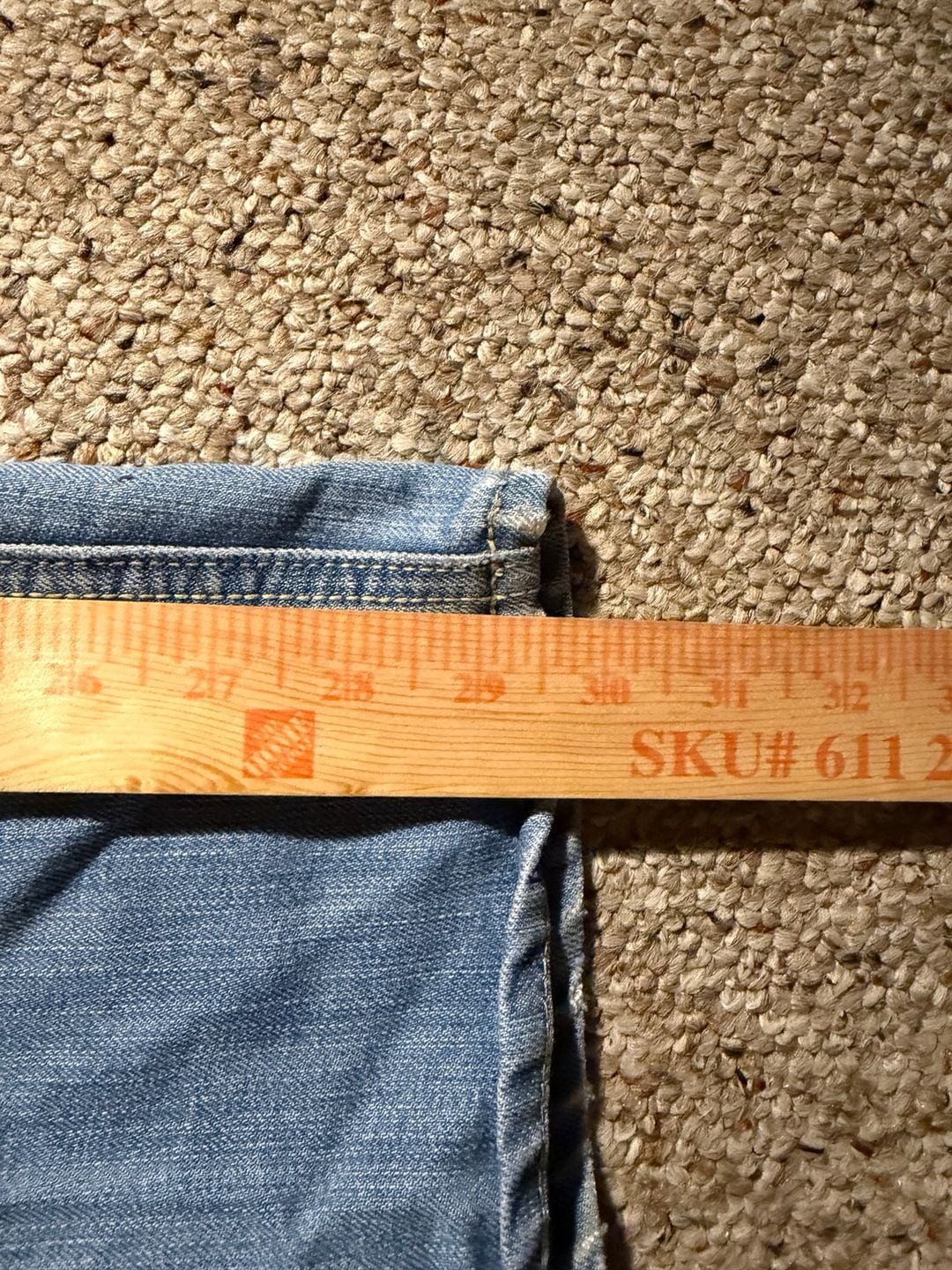 Avirex Relaxed Fit Embroidered Back Pocket Jeans 40x32 7