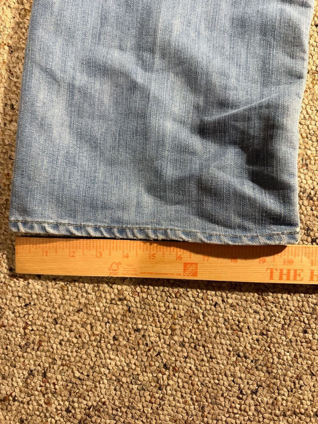 Avirex Relaxed Fit Embroidered Back Pocket Jeans 40x32 8