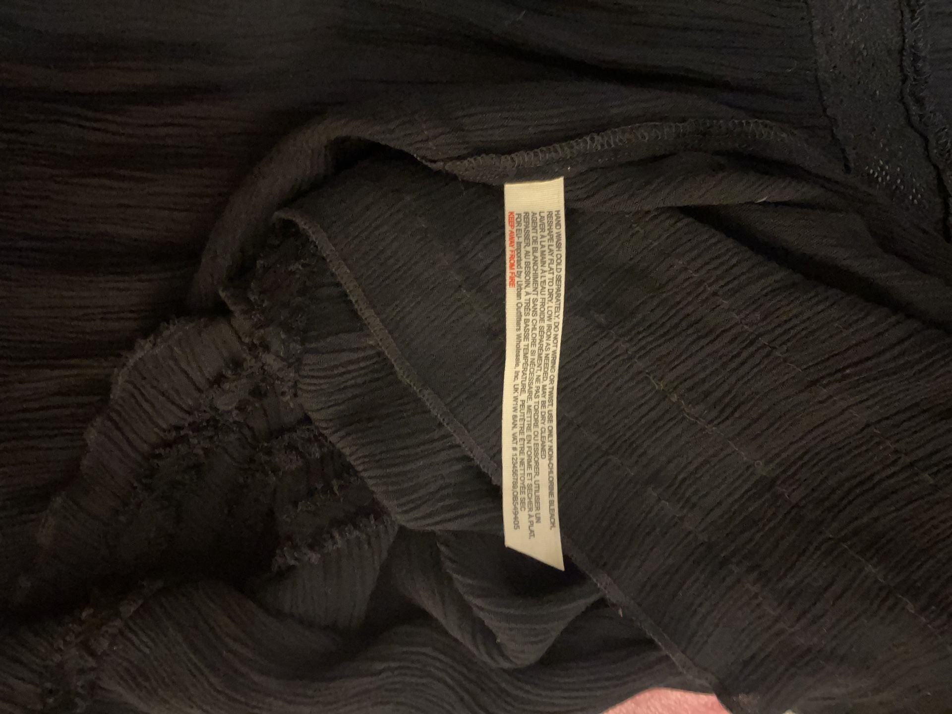 Size S Free People Black Gauze Tunic Top 7