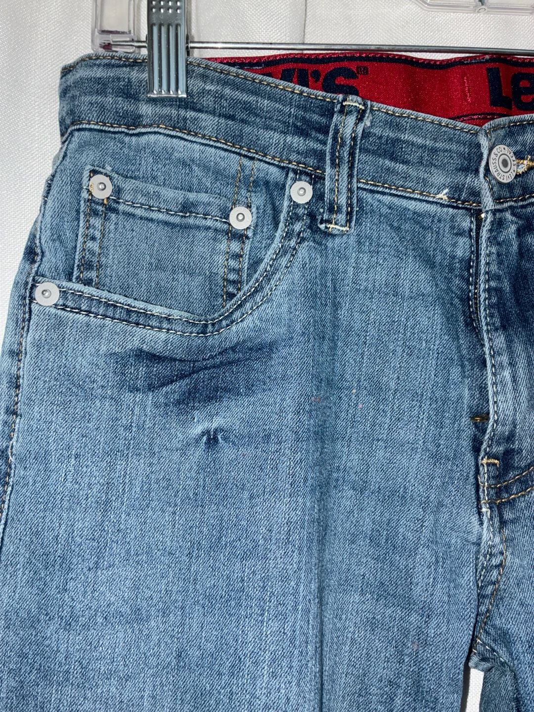 Levi's 511 Slim Fit Jeans Boys Size 16 Reg 28x30 3
