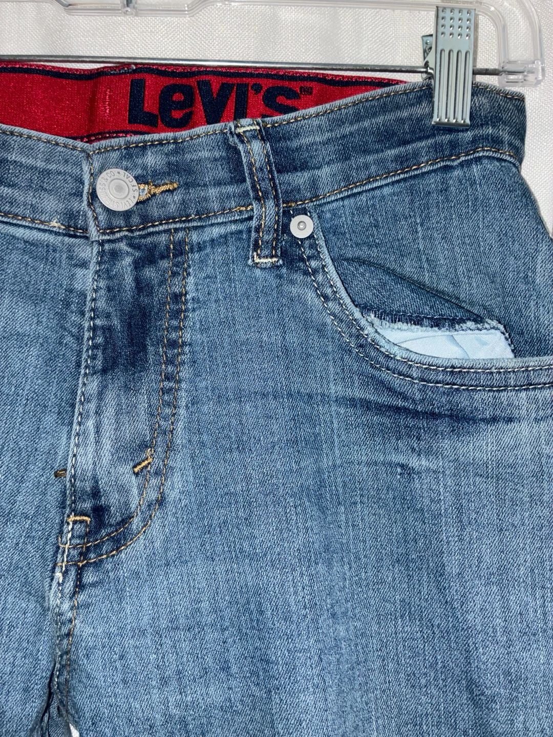 Levi's 511 Slim Fit Jeans Boys Size 16 Reg 28x30 4