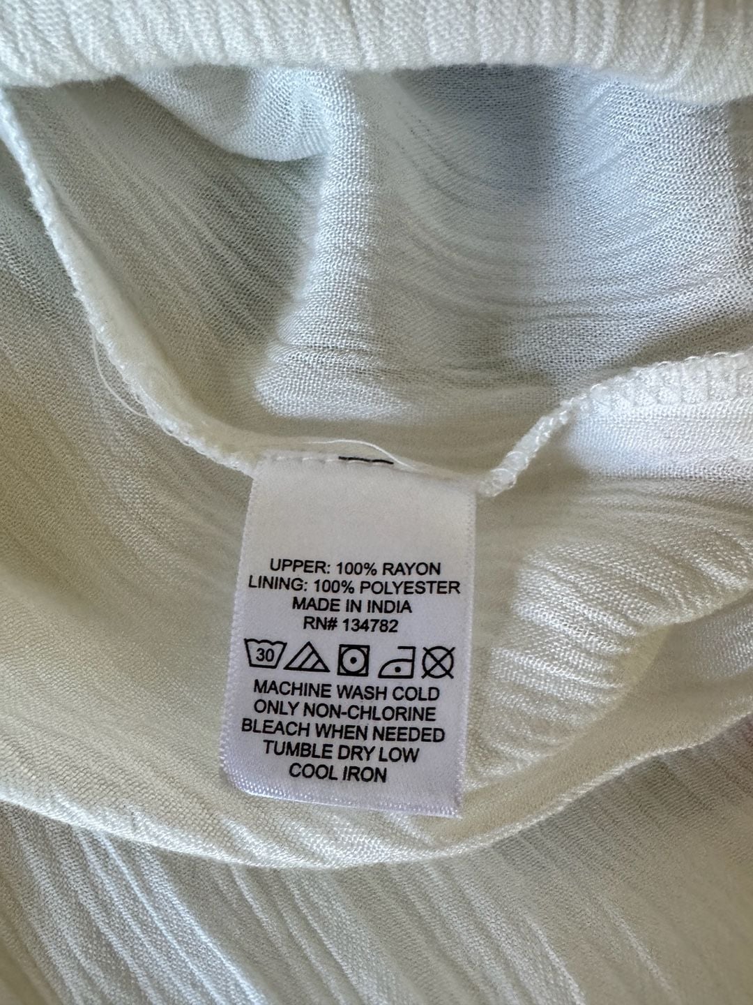 Perfect Bridal or Summer Hint of Blush White Pom Pom Maxi Dress Size S 5