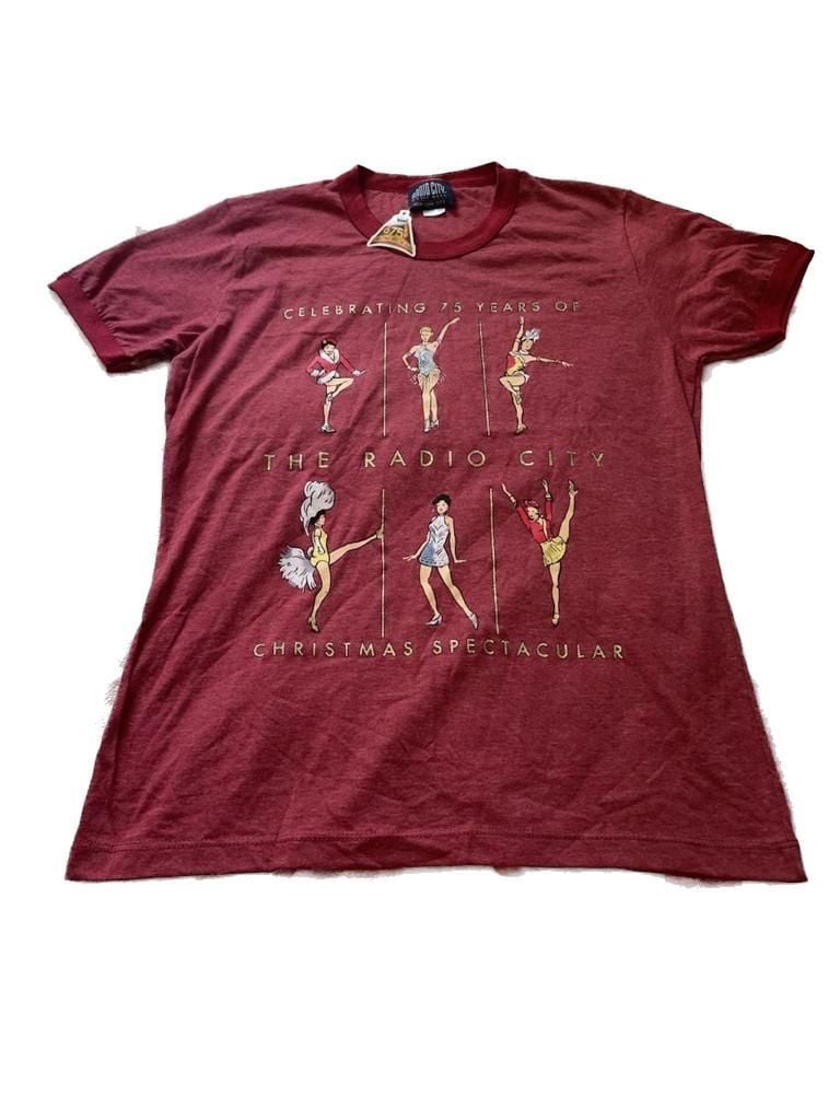 Radio City Music Hall Christmas Spectacular 75th Anniversary T-Shirt Size LG 2